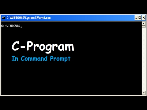 C Command Prompt Windows 10